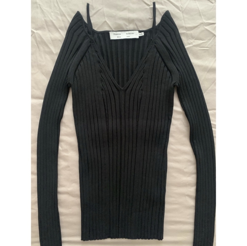 Proenza Schouler White Label Ribbed Top